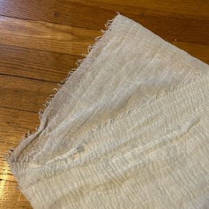 Gauzy infinity scarf